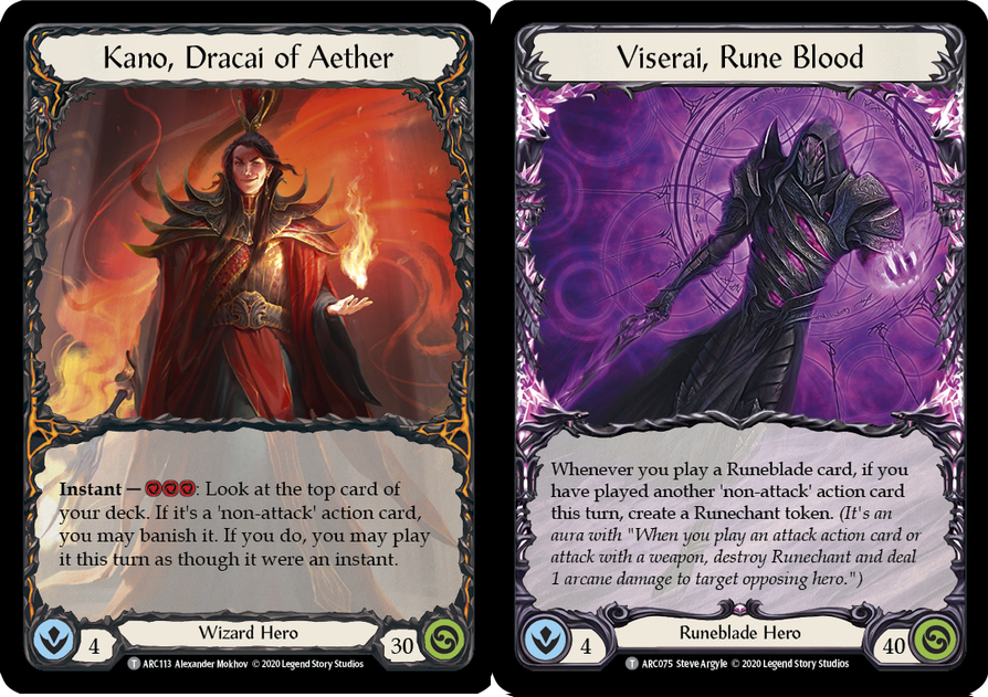 Kano, Dracai of Aether - Viserai, Rune Blood - ARC