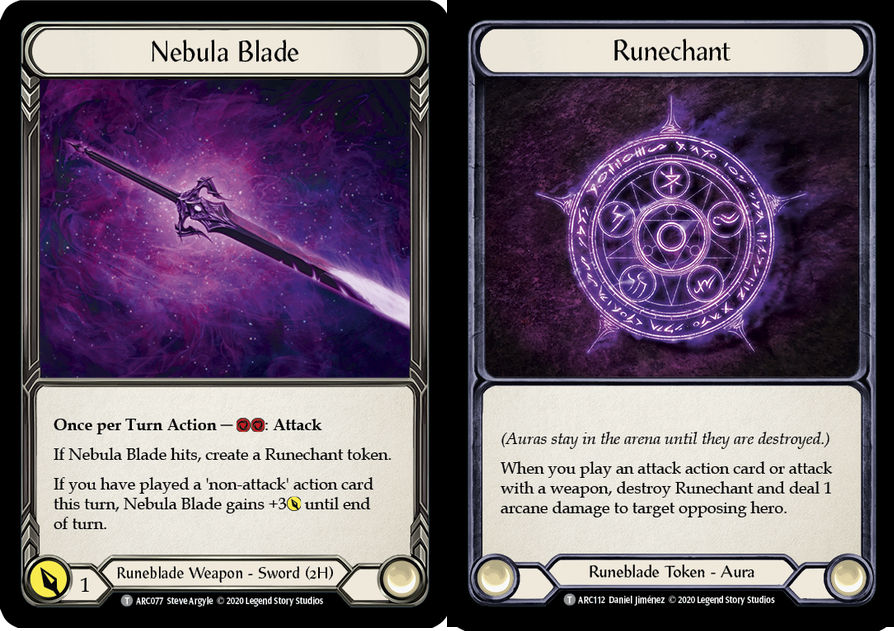 Nebula Blade - Runechant - ARC