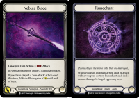 flesh and blood arcane rising unlimited nebula blade runechant arc