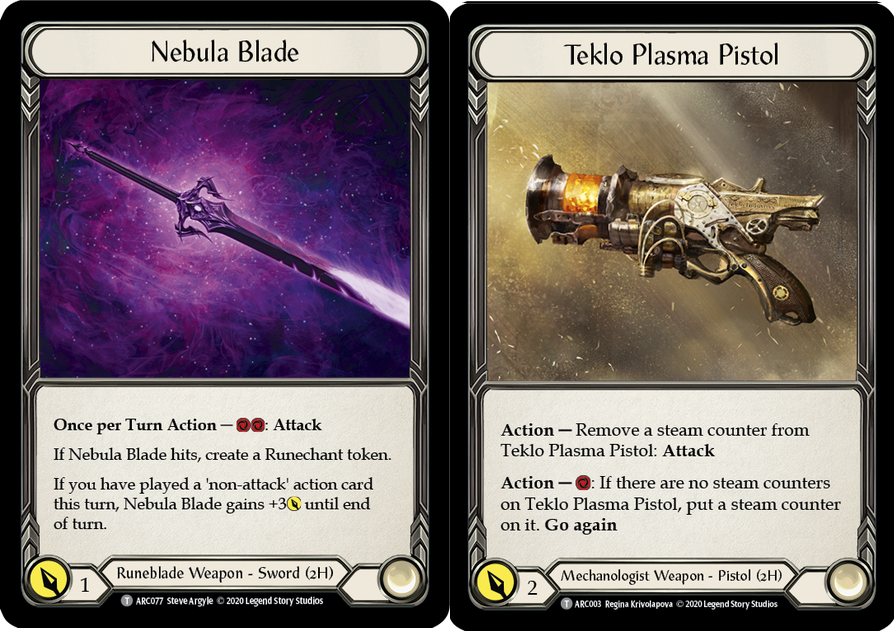 Nebula Blade - Teklo Plasma Pistol - ARC