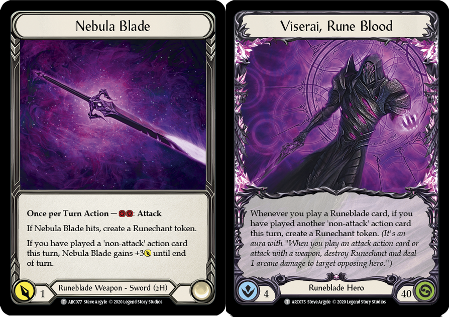 Nebula Blade - Viserai, Rune Blood - ARC