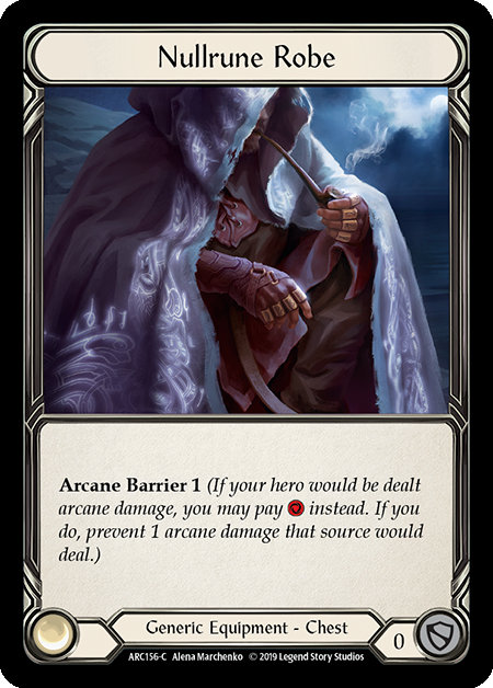 Nullrune Robe - ARC156 - Foil