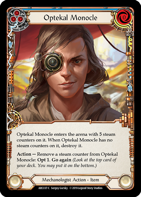 Optekal Monocle - ARC037 - Foil