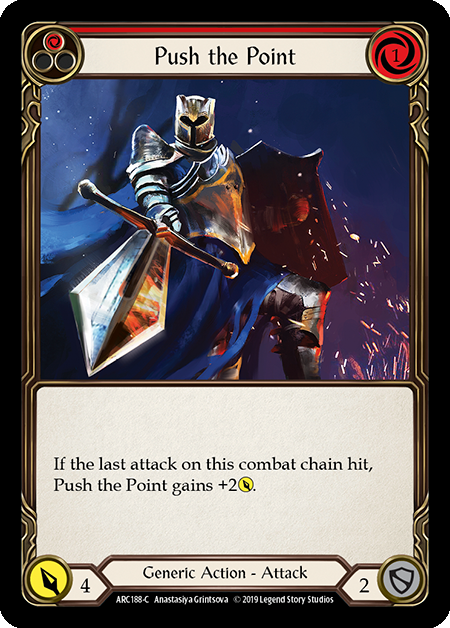 Push the Point (Red) - ARC188 - Foil