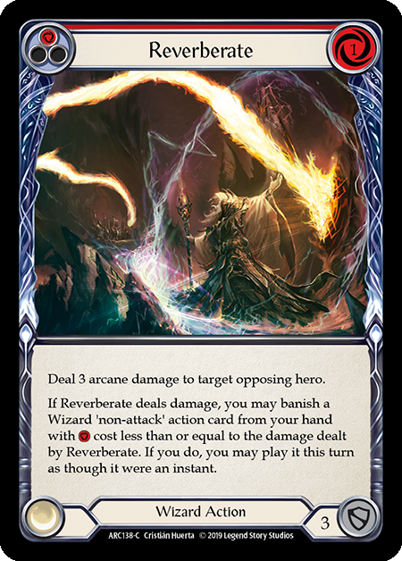 Reverberate (Red) - ARC138 - Foil