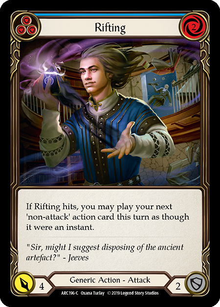 Rifting (Blue) - ARC196 - Foil