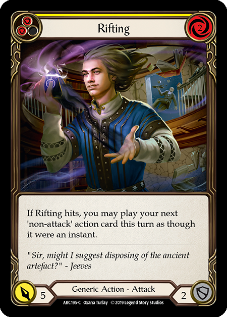 Rifting (Yellow) - ARC195 - Foil