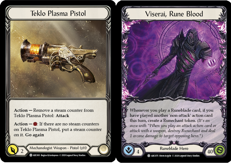 Teklo Plasma Pistol - Viserai, Rune Blood - ARC