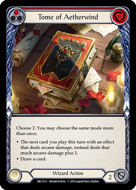 Tome of Aetherwind - ARC122 - Foil