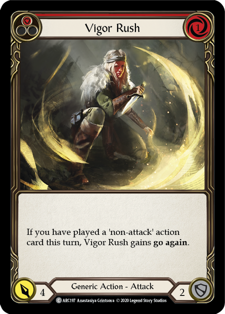 Vigor Rush (Red) - ARC