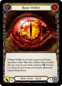 flesh and blood crucible of war 1st edition beast within cru 1st edition foil