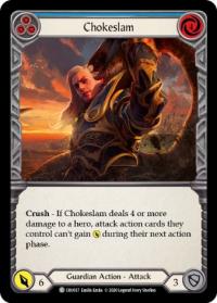 flesh and blood crucible of war 1st edition chokeslam blue cru 1st edition foil