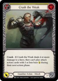 flesh and blood crucible of war 1st edition crush the weak yellow cru 1st edition