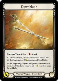 flesh and blood crucible of war 1st edition dawnblade cru 1st edition foil