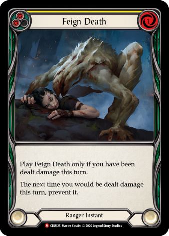 Feign Death - CRU - 1st edition