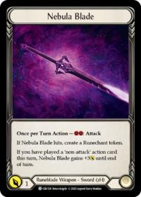 flesh and blood crucible of war 1st edition nebula blade cru 1st edition foil