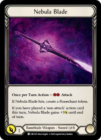 Nebula Blade - CRU - 1st edition