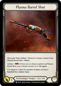 flesh and blood crucible of war 1st edition plasma barrel shot cru 1st edition foil