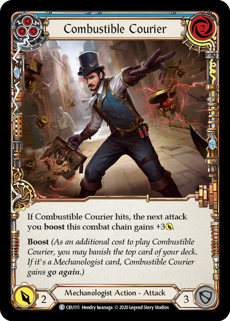 Combustible Courier (Blue) - CRU