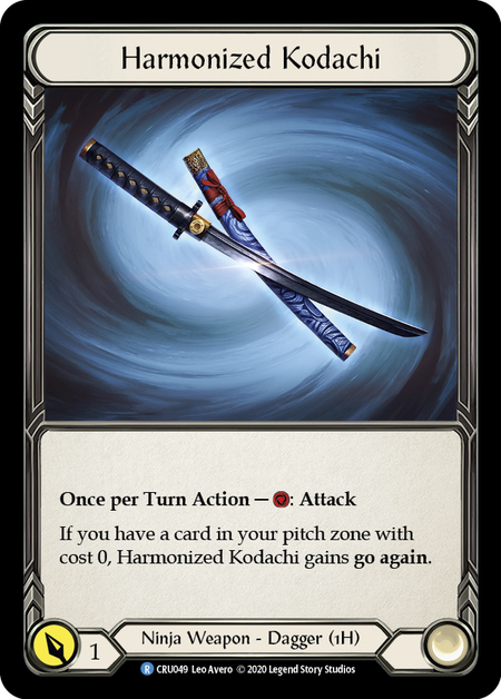 Harmonized Kodachi (Reverse) - CRU