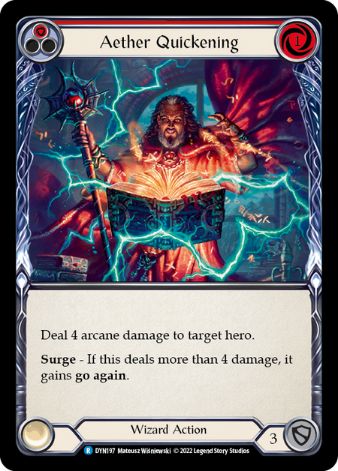 Aether Quickening (Red) - DYN