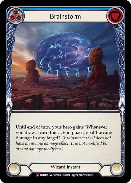 Brainstorm - DYN - Rainbow Foil