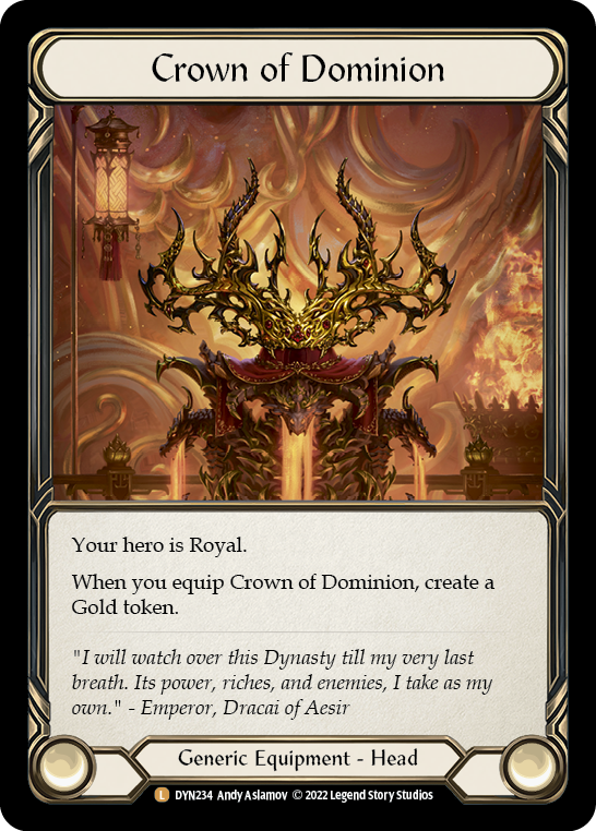 Crown of Dominion - DYN - Rainbow Foil