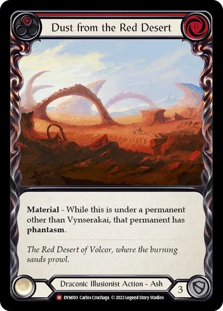 Dust from the Red Desert - DYN - Rainbow Foil