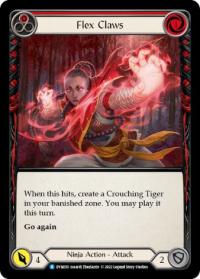 flesh and blood dynasty flex claws red dyn