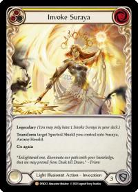 flesh and blood dynasty invoke suraya suraya archangel of knowledge dyn rainbow foil