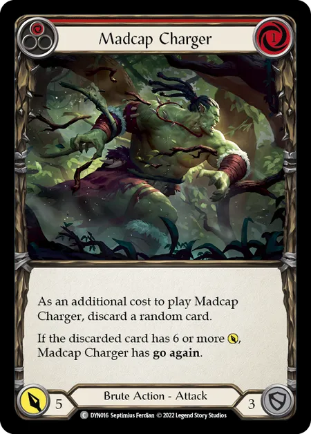 Madcap Charger (Red) - DYN - Rainbow Foil