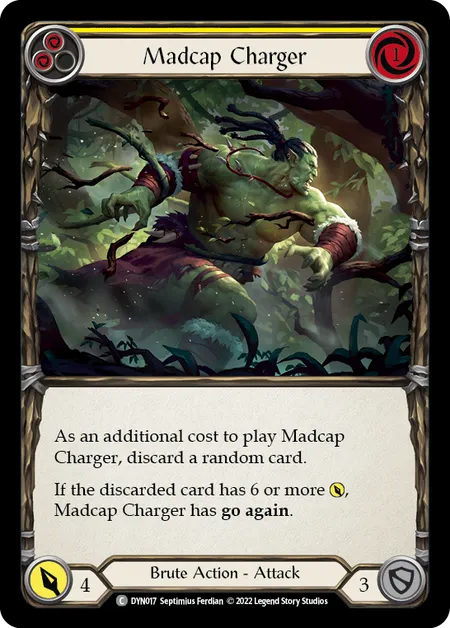 Madcap Charger (Yellow) - DYN - Rainbow Foil