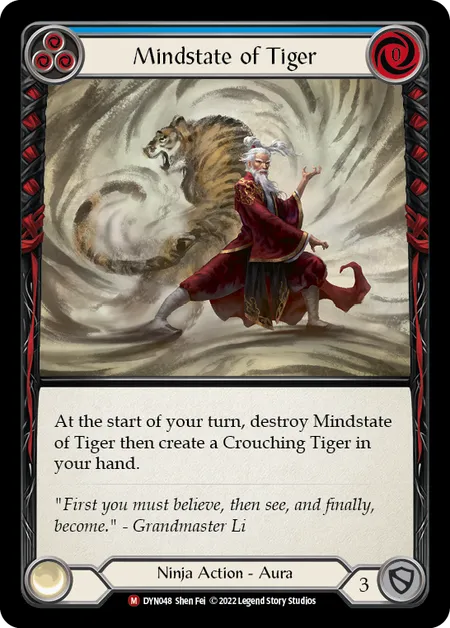 Mindstate of Tiger - DYN - Rainbow Foil