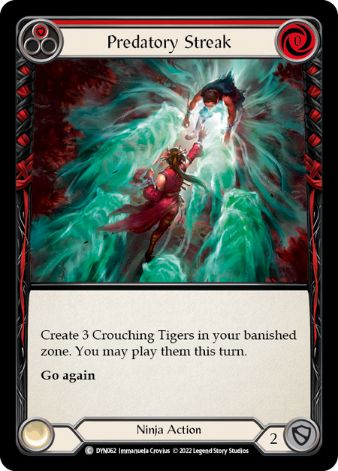 Predatory Streak (Red) - DYN