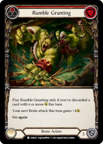 Rumble Grunting (Red) - DYN
