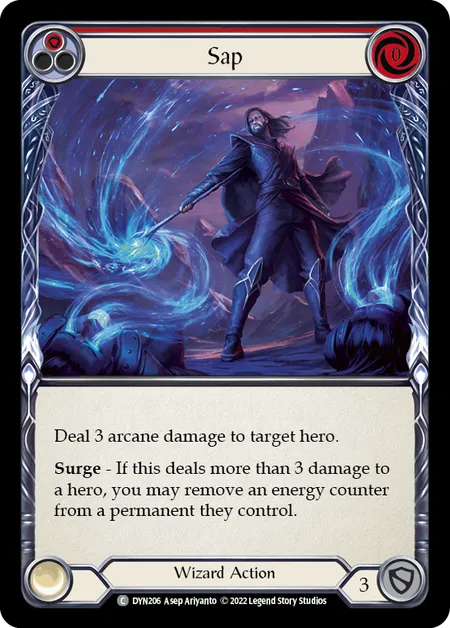 Sap (Red) - DYN - Rainbow Foil