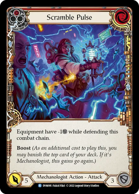 Scramble Pulse (Red) - DYN - Rainbow Foil