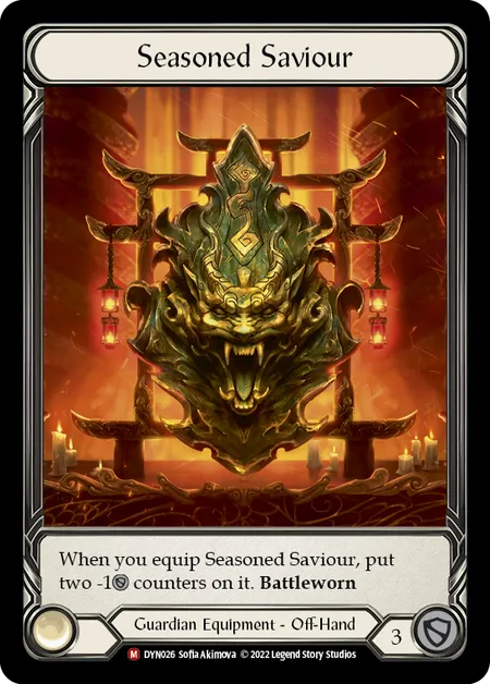 Seasoned Saviour - DYN - Rainbow Foil