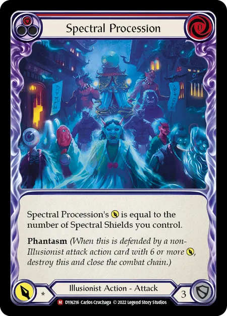 Spectral Procession - DYN - Rainbow Foil