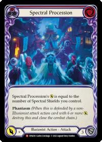 flesh and blood dynasty spectral procession dyn rainbow foil