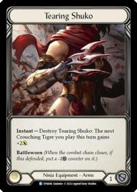 flesh and blood dynasty tearing shuko dyn rainbow foil