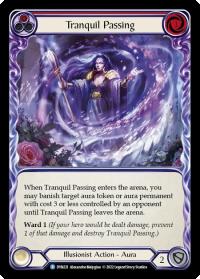 flesh and blood dynasty tranquil passing red dyn rainbow foil