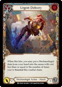 flesh and blood dynasty urgent delivery blue dyn rainbow foil