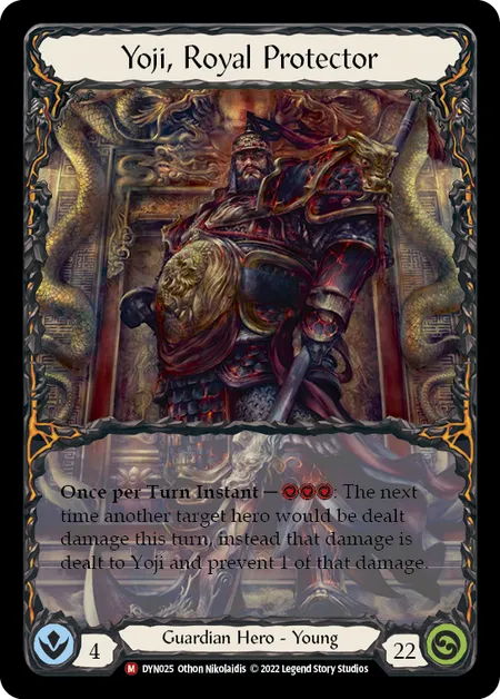 Yoji, Royal Protector - DYN - Rainbow Foil
