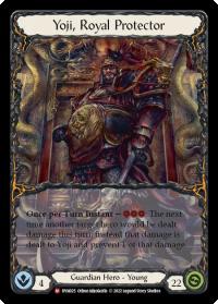 flesh and blood dynasty yoji royal protector dyn rainbow foil