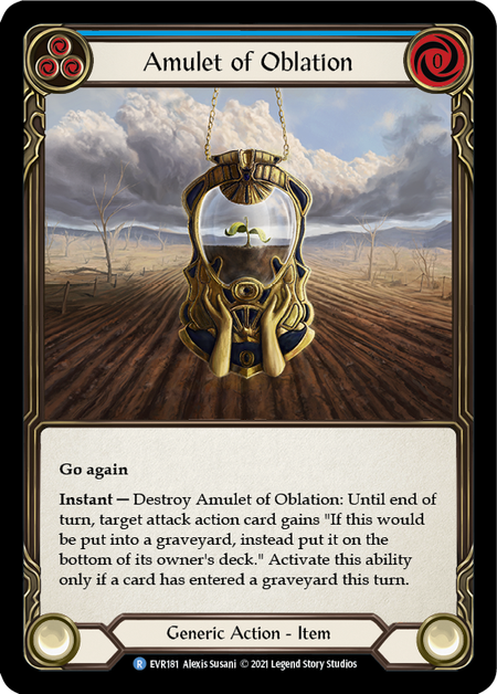 Amulet of Oblation - 1st edition EVR