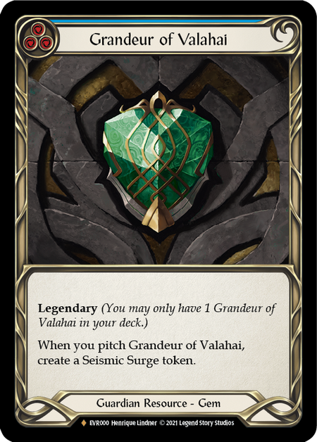 Grandeur of Valahai - 1st edition EVR