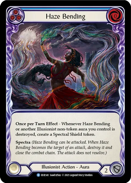 Haze Bending - 1st edition EVR Rainbow Foil