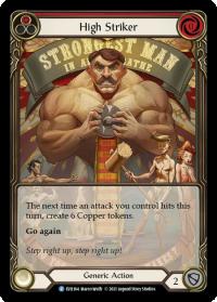 flesh and blood everfest high striker red extended art 1st edition evr rainbow foil