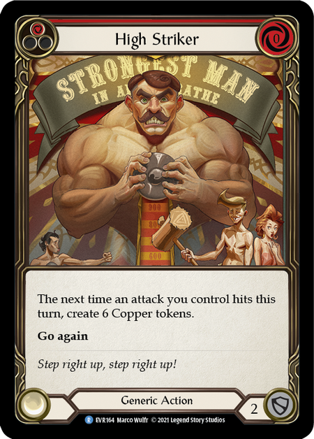 High Striker (Red) - 1st edition EVR